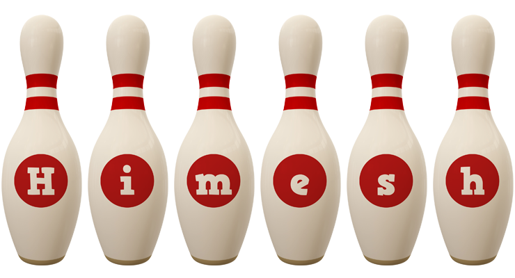 Himesh bowling-pin logo