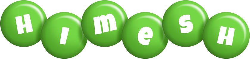 Himesh candy-green logo