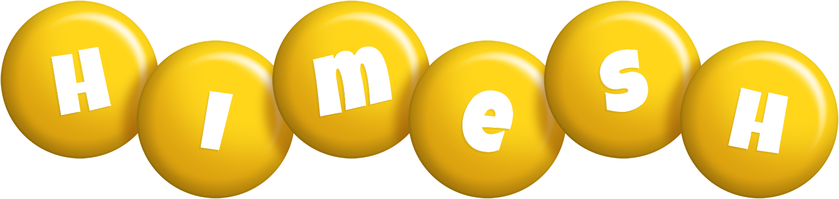 Himesh candy-yellow logo