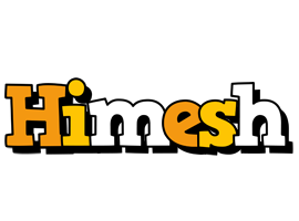 Himesh cartoon logo