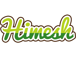 Himesh golfing logo