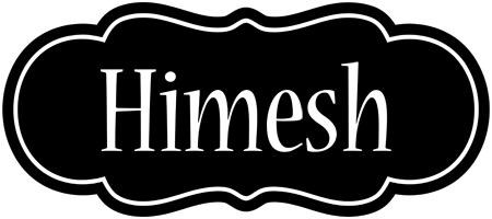 Himesh welcome logo