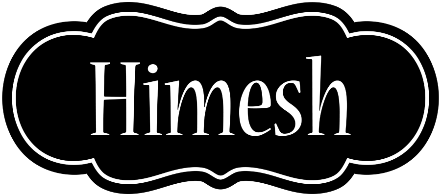 Himesh welcome logo
