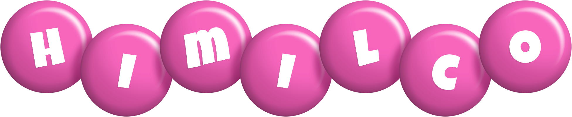 Himilco candy-pink logo