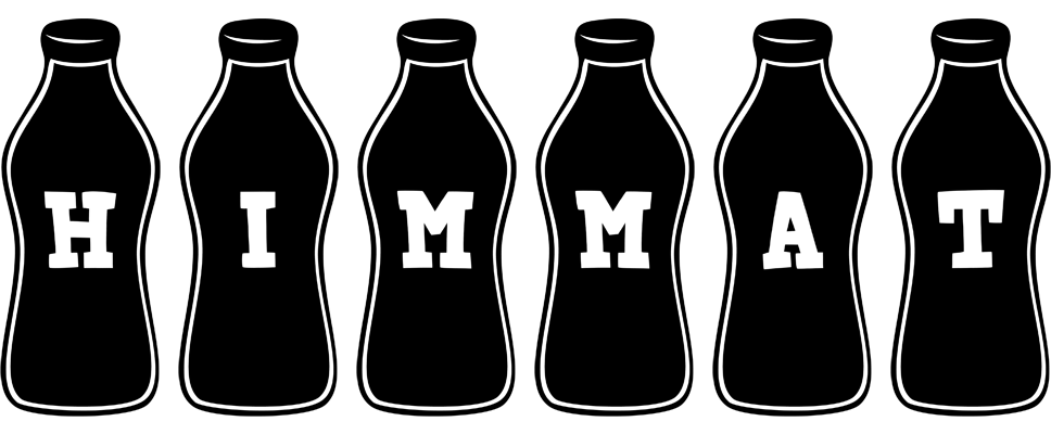 Himmat bottle logo