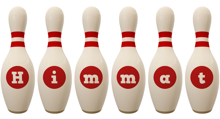 Himmat bowling-pin logo