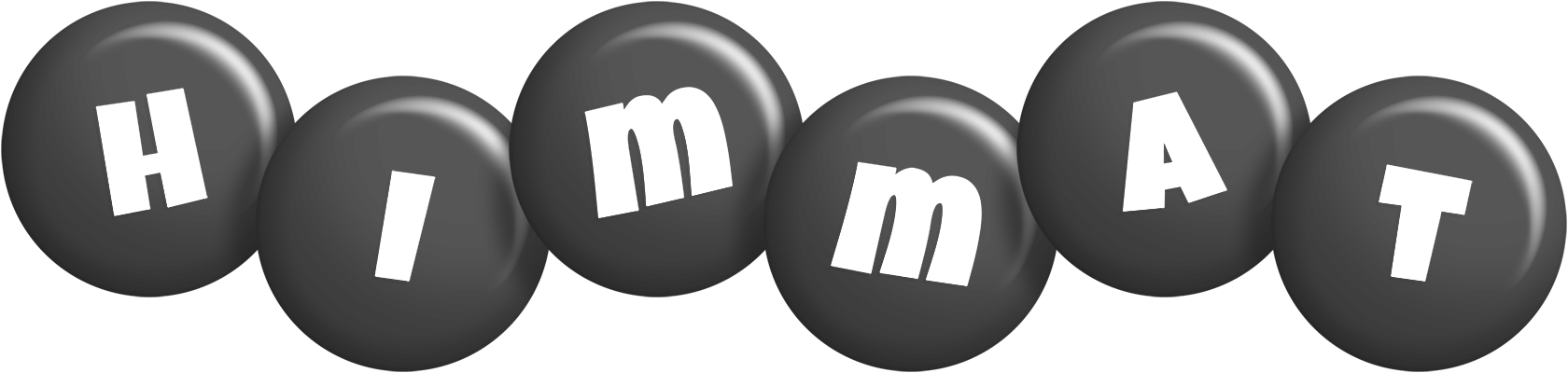 Himmat candy-black logo