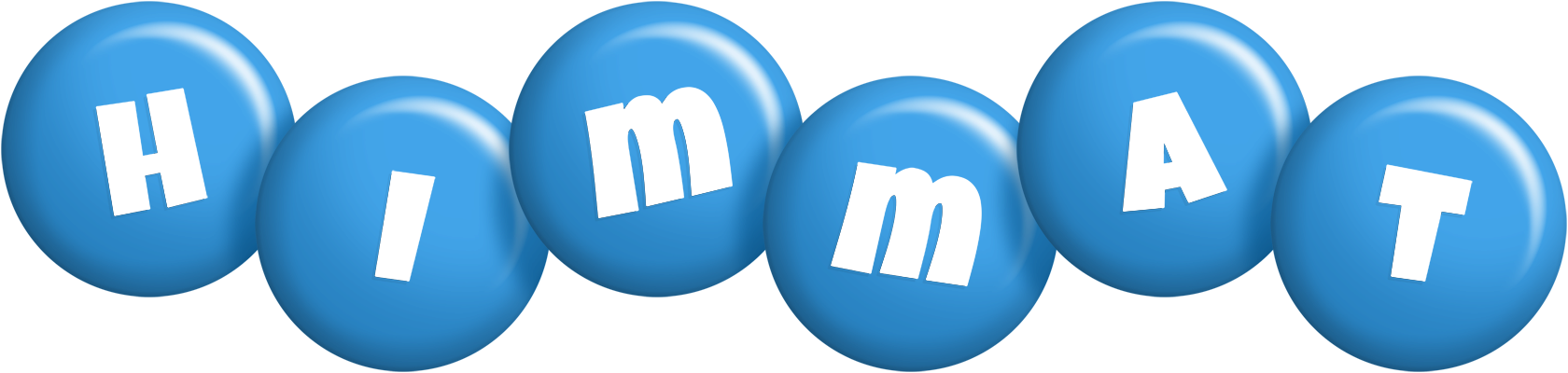 Himmat candy-blue logo