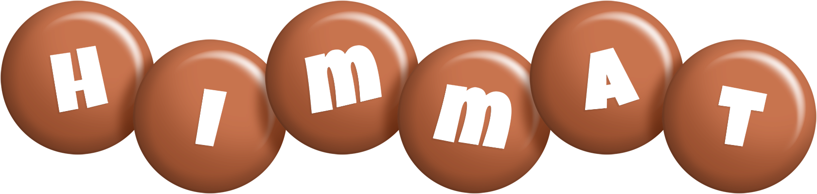 Himmat candy-brown logo