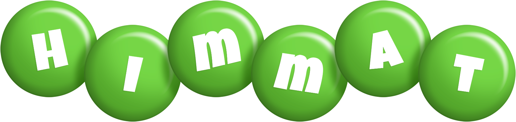 Himmat candy-green logo