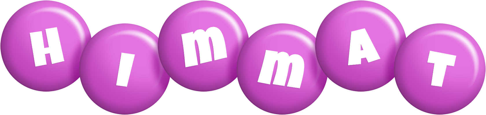 Himmat candy-purple logo