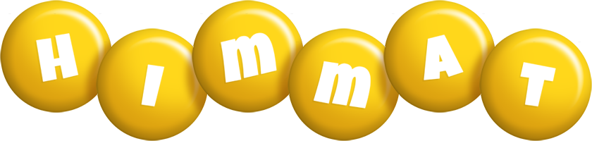 Himmat candy-yellow logo