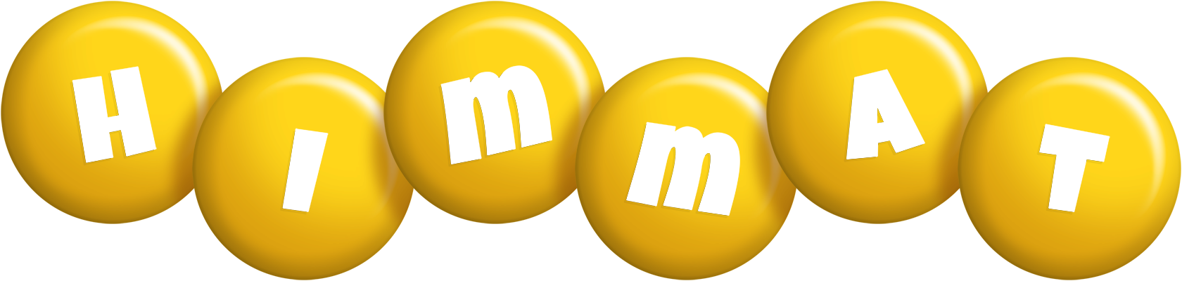 Himmat candy-yellow logo