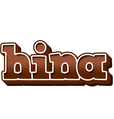 Hina brownie logo