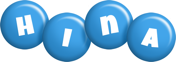 Hina candy-blue logo