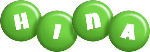 Hina candy-green logo