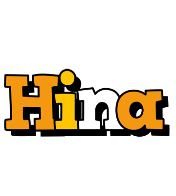 Hina cartoon logo