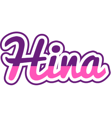 Hina cheerful logo
