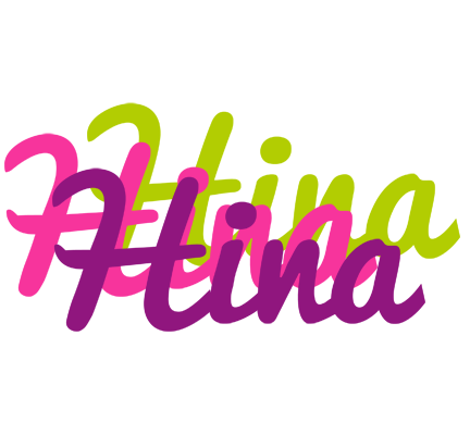 Hina flowers logo