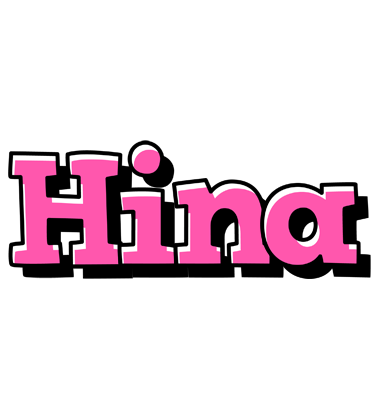 Hina girlish logo