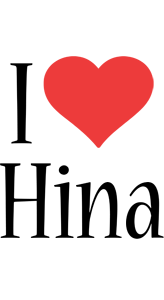 Hina i-love logo