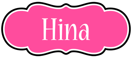 Hina invitation logo