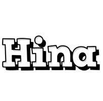 Hina snowing logo