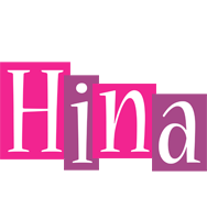 Hina whine logo