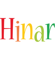 Hinar birthday logo