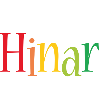 Hinar birthday logo
