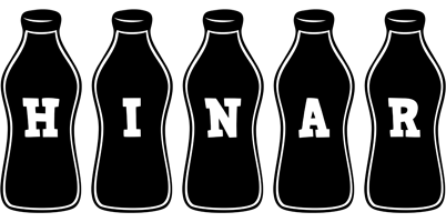 Hinar bottle logo