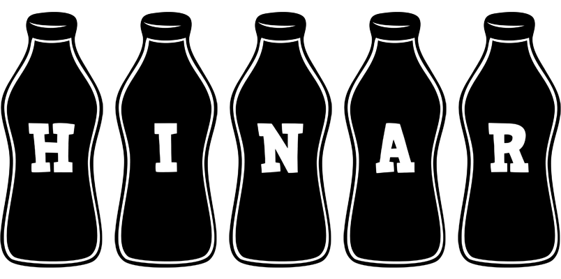 Hinar bottle logo