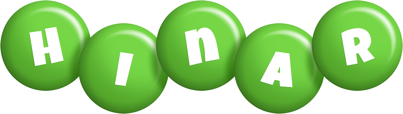 Hinar candy-green logo