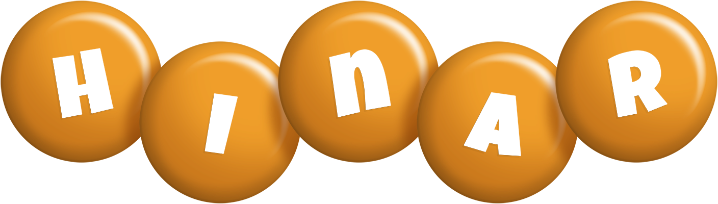 Hinar candy-orange logo