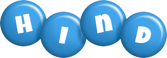 Hind candy-blue logo