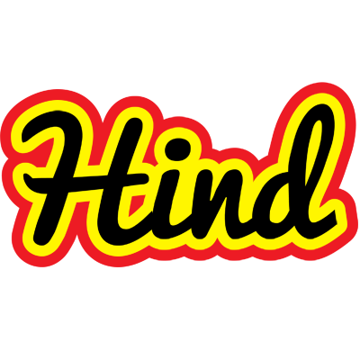Hind flaming logo