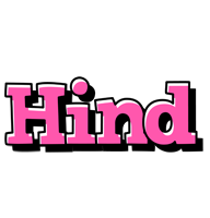Hind girlish logo