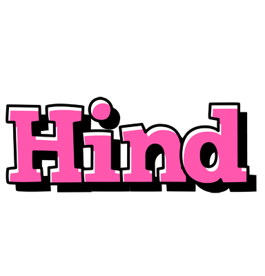 Hind girlish logo