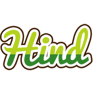 Hind golfing logo