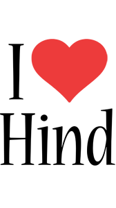 Hind i-love logo