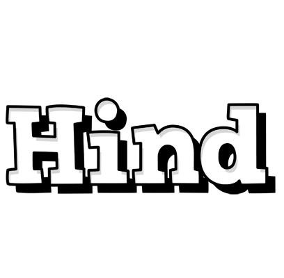 Hind snowing logo