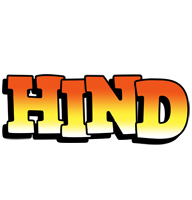 Hind sunset logo