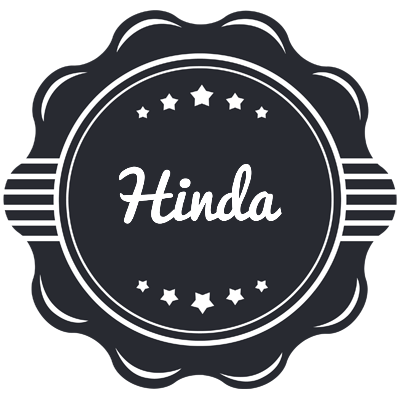 Hinda badge logo