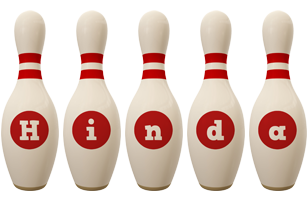 Hinda bowling-pin logo