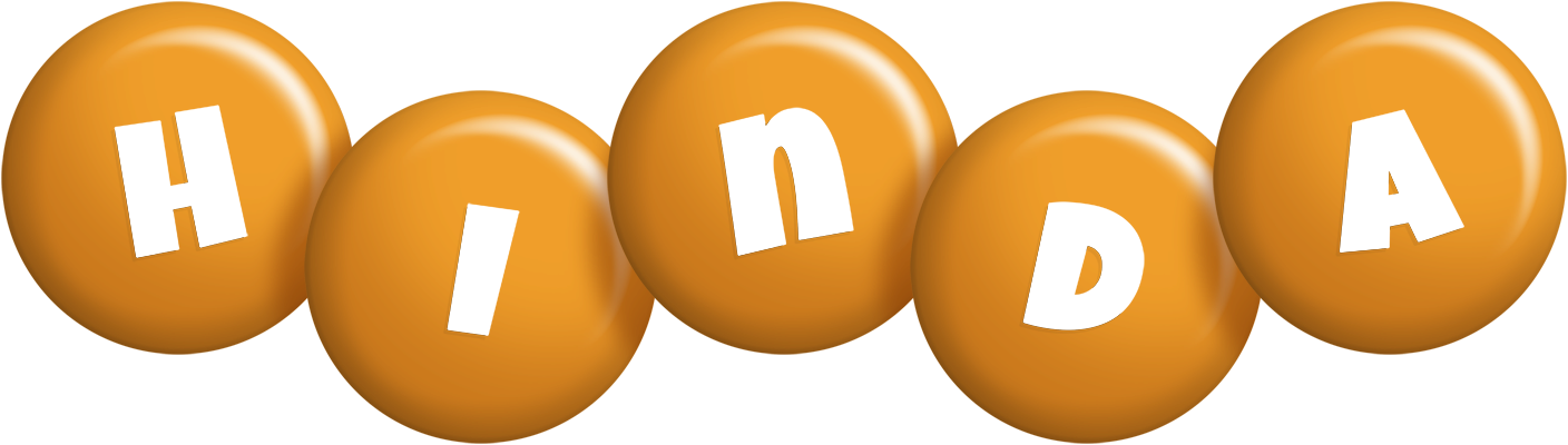 Hinda candy-orange logo