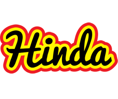 Hinda flaming logo