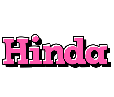 Hinda girlish logo