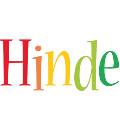 Hinde birthday logo