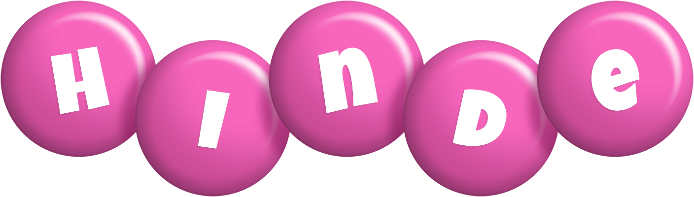 Hinde candy-pink logo