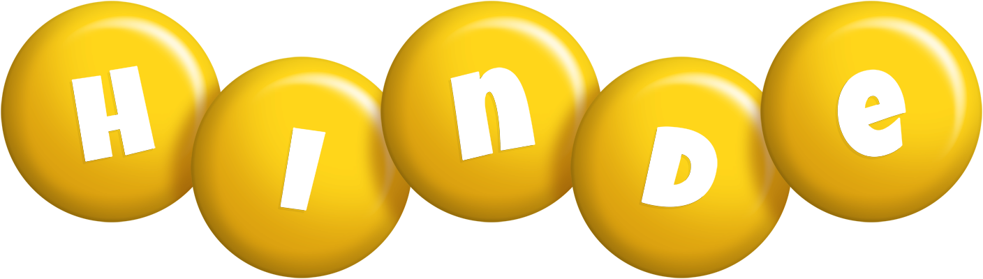 Hinde candy-yellow logo